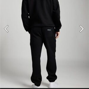 NWT Comfrt Comfort Airplane Mode DND Travel Sweatpants Obsidian Black Joggers M